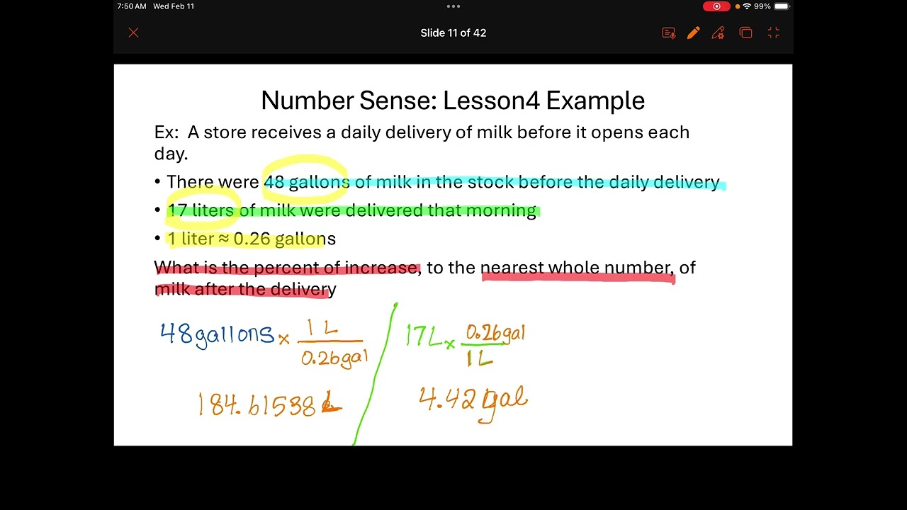 M8: number sense lesson4 video