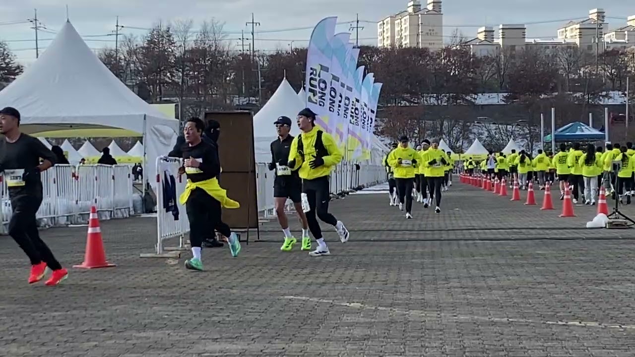 2025 카카오페이 롱런 10km  마라톤 션과 함께 러닝 대회.