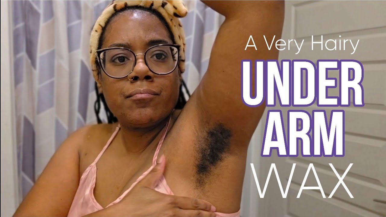 Депиляция подмышек воском, где очень много волос! #ДепиляцияПодмышек #Жалобы