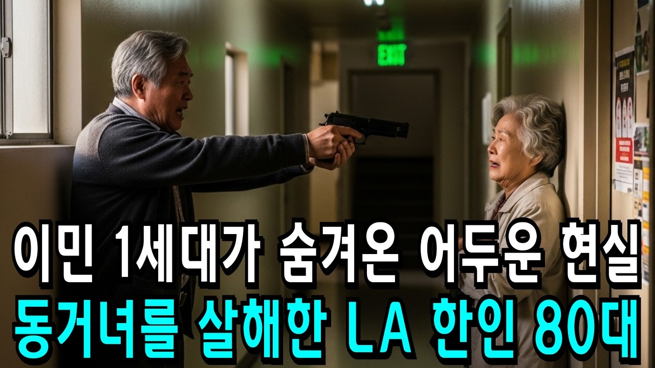 “아메리칸 드림은 끝났습니다” 이민 1세대가 숨겨온 어두운 현실.. LA 한인 80대 남성이 동거녀를 살해한 이유 I 해외사연 I 한인교포이야기 I 미국생활