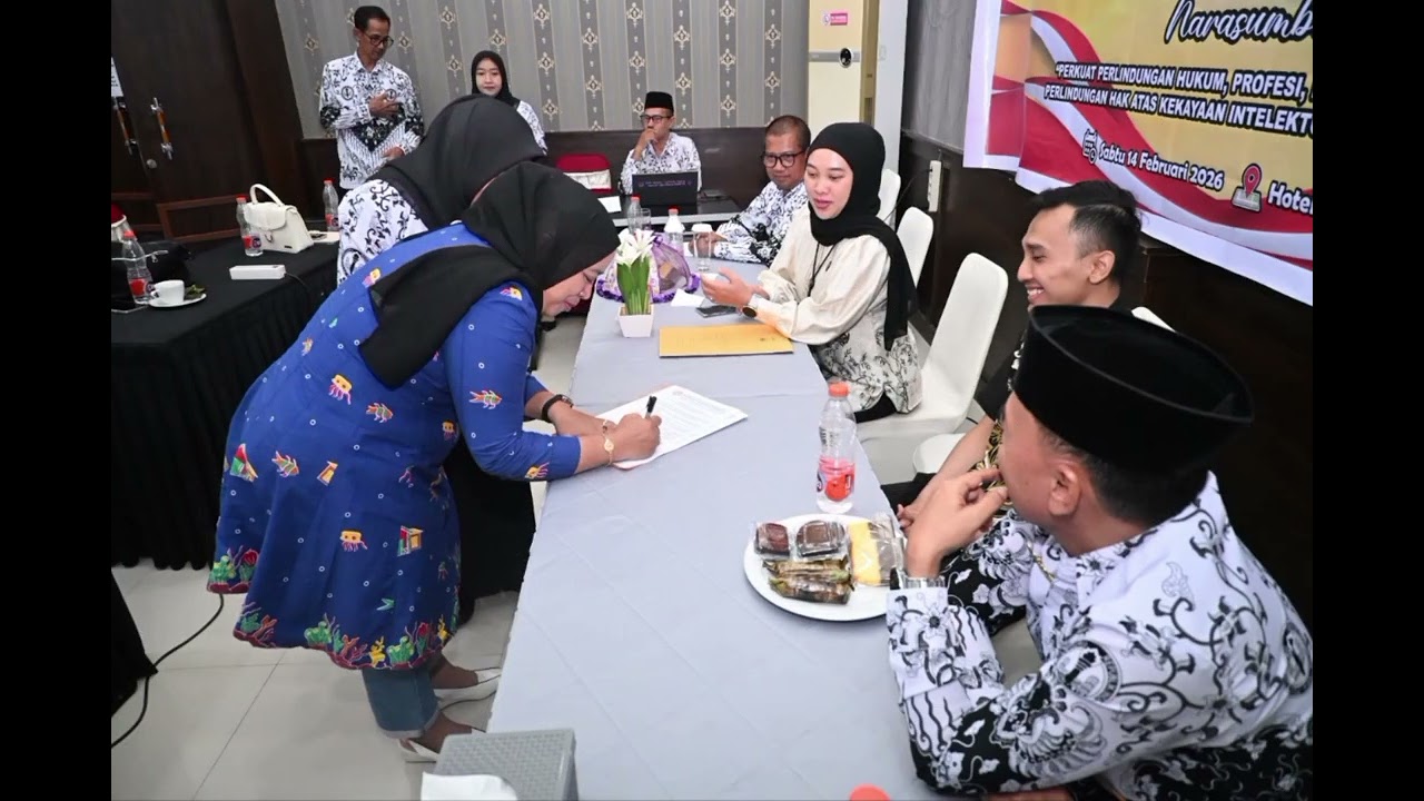 PGRI Kab Banggai gelar Sosialisasi Peraturan Menteri Pendidikan Dasar dan Menengah Nomor 4 Thn 2026.