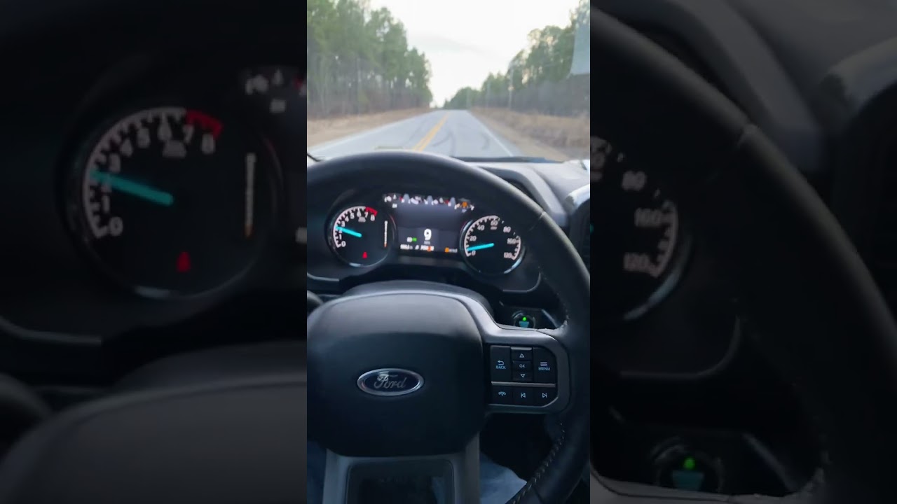 22 F150 5.0 sport mode Launch