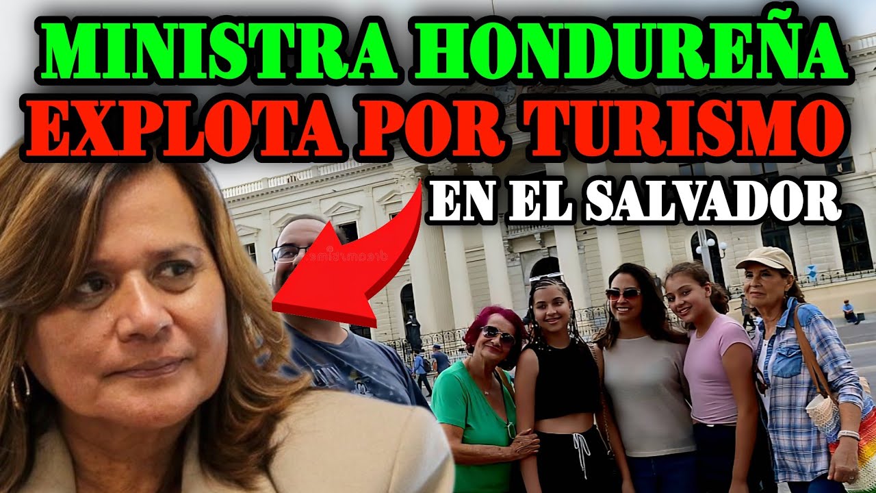 🚨 ¡MINISTRA HONDUREÑA EXPLOTA! 😡 Le responde a salvadoreños por qué el turismo se les fue