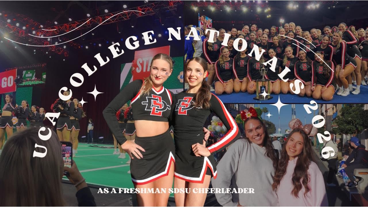 UCA College Nationals 2026 | Freshman Year as an SDSU Cheerleader