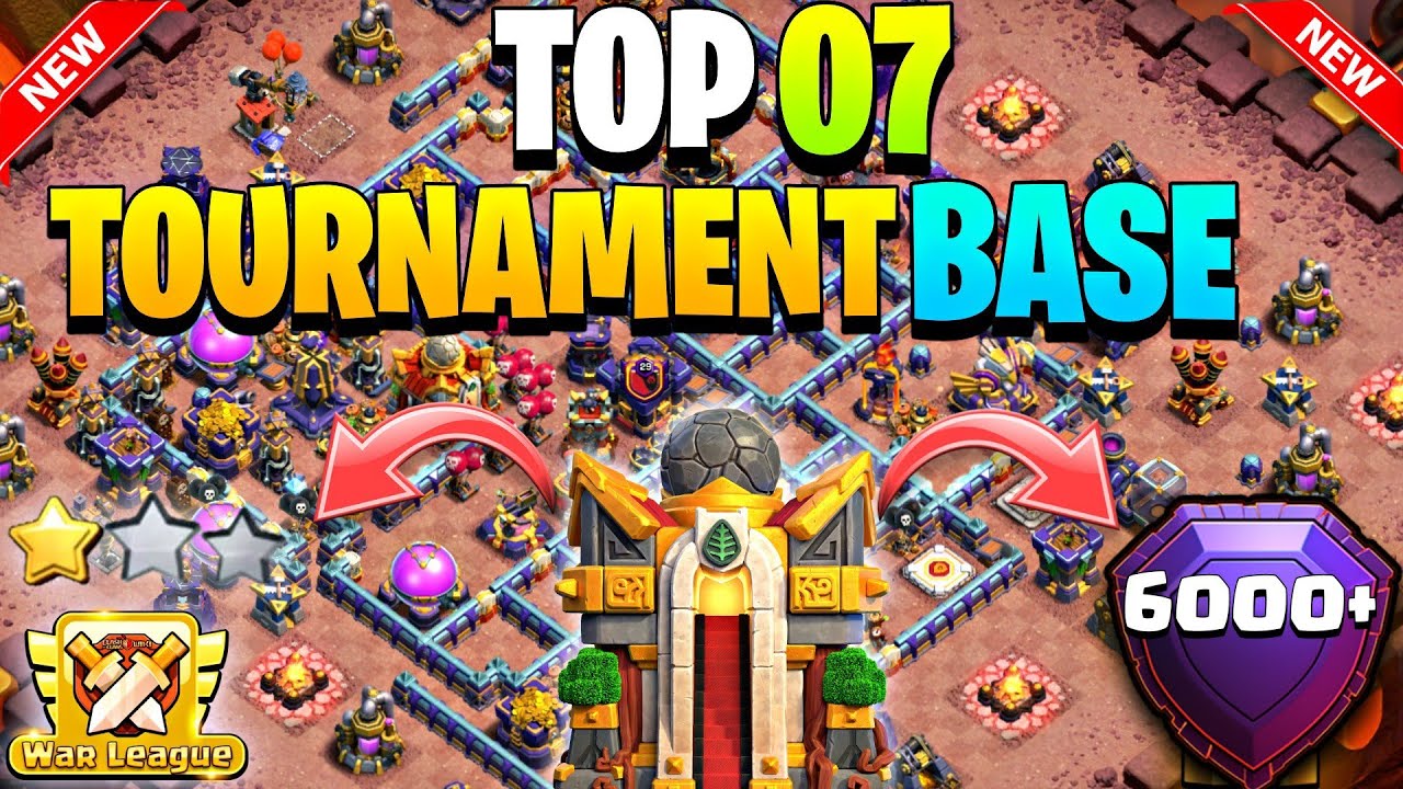 TOP 07 *TOURNAMENT* BASE TH16 ! TH16 BEST WAR BASE ! ANTI 2 STAR BASE TH16 -COC TH16 BASE