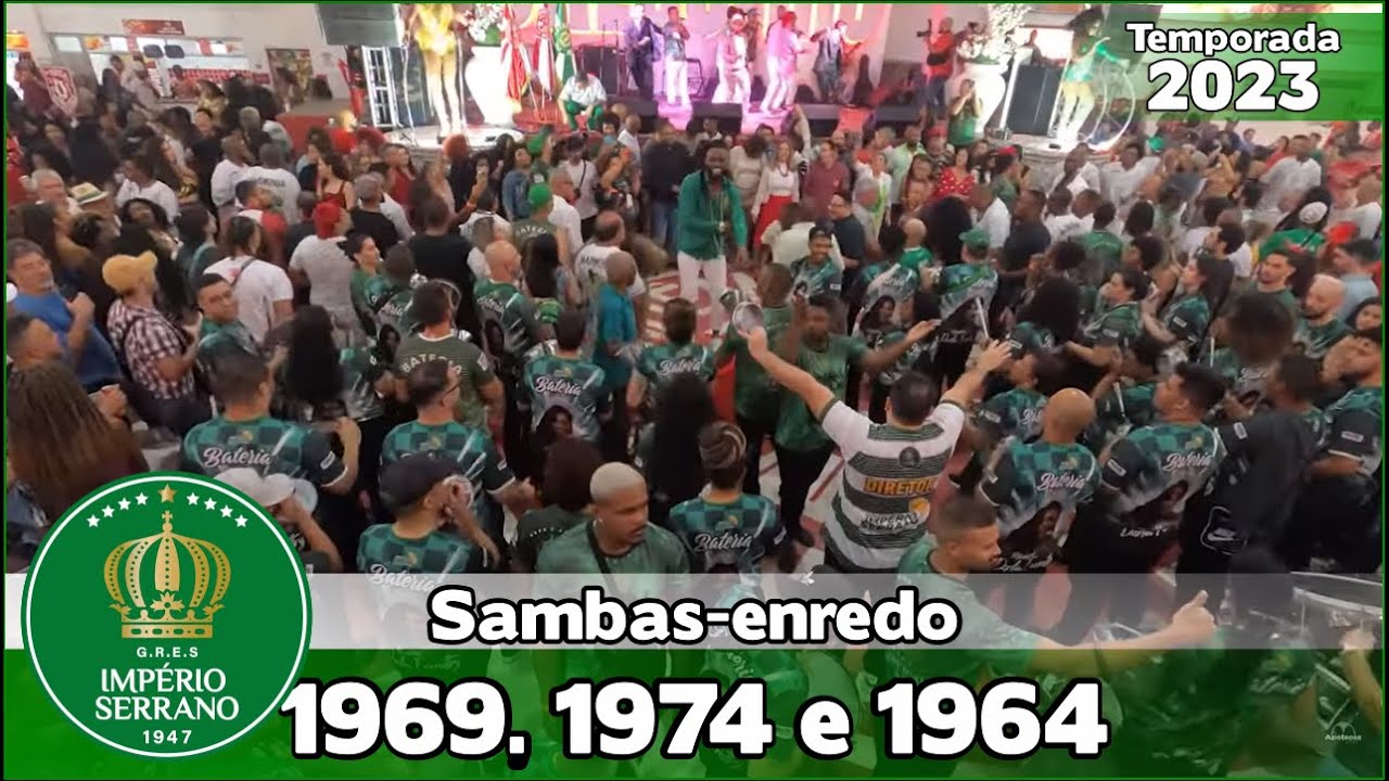 Império Serrano 1969, Estrela de Madureira e 1964 | Samba ao vivo no Salgueiro Convida #SC23