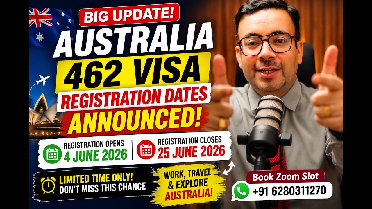 🚨 BIG UPDATE FOR AUSTRALIA 462 VISA APPLICANTS 🇦🇺🇮🇳