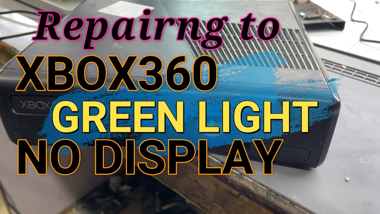 Xbox 360 - Green Light (Chip not Stayable)