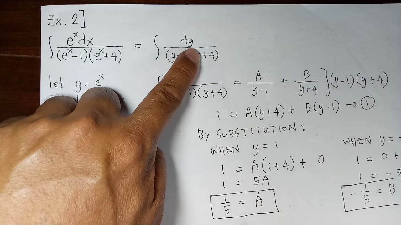 Integration by Partial Fractions (Part 2) by J.V.Viola