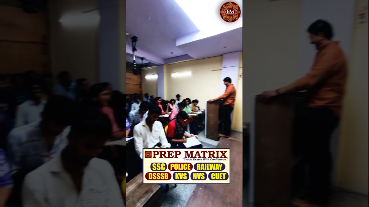 Pre-Matrix No.1 Coaching | Sunday  Live | GTB Nagar, Delhi #study #currentaffairs #class