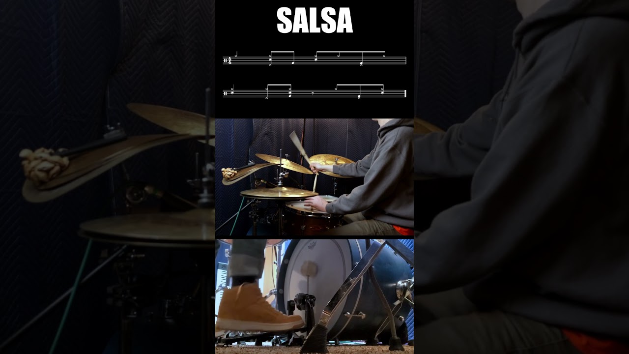 basic salsa #afrocuban #salsa #drums #beats #cymbals  #latin #istanbulagop #meinl #kirschdrums