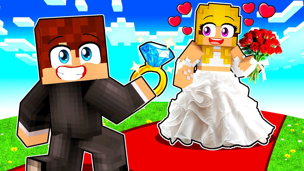 OŚWIADCZYŁEM SIĘ MOJEJ DZIEWCZYNIE 💍😍 w Minecraft