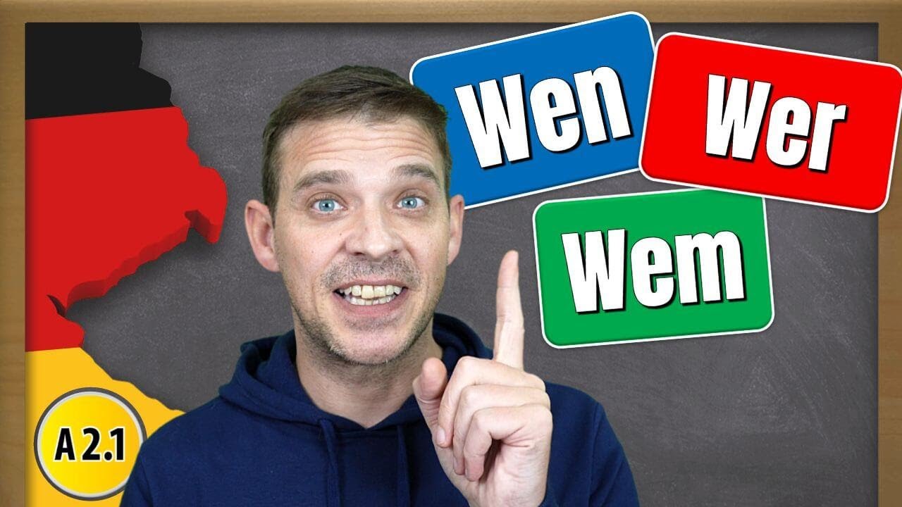 Wer? Wen? Wem? What is the difference and how to use them