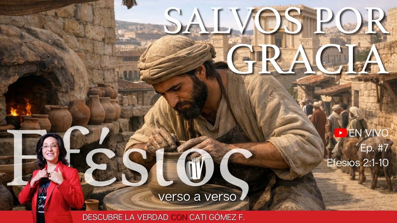 ✅ [Ep. #7] Efesios Verso a Verso📜Ef. 2:1-10 Salvos por GRACIA 🏺 creados para buenas OBRAS