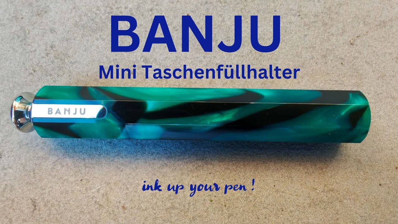 BANJU Mini pocket fountain pen