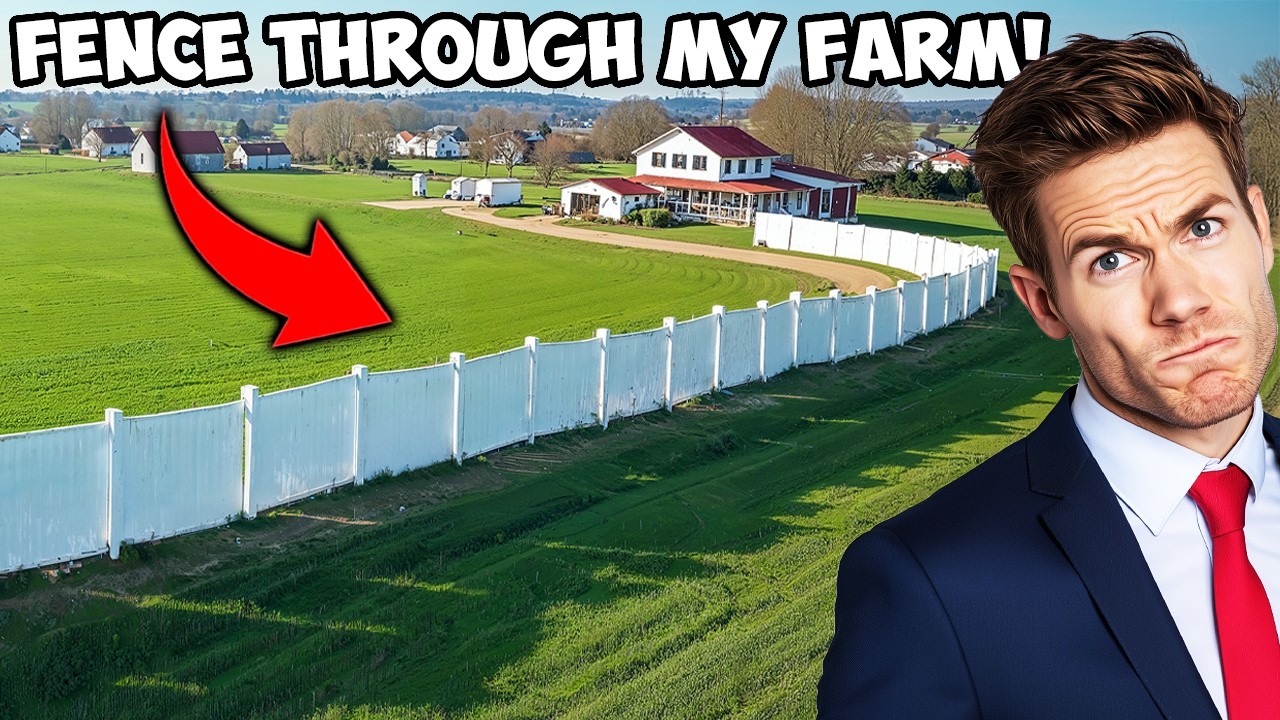 HOA Builds Fence THROUGH My Farm To Landlock Me! Insists I MUST Join!