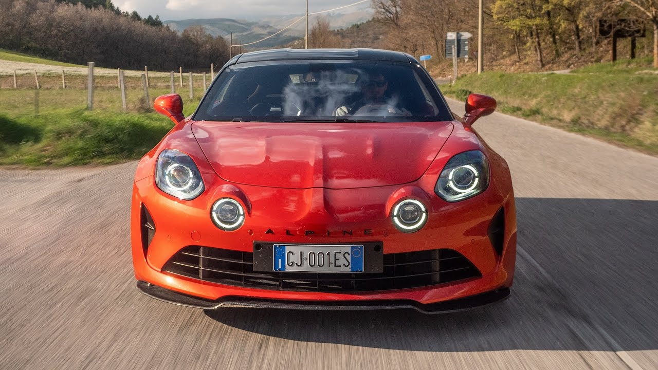 Alpine A110s: полный дорожный тест - Davide Cironi Drive Experience