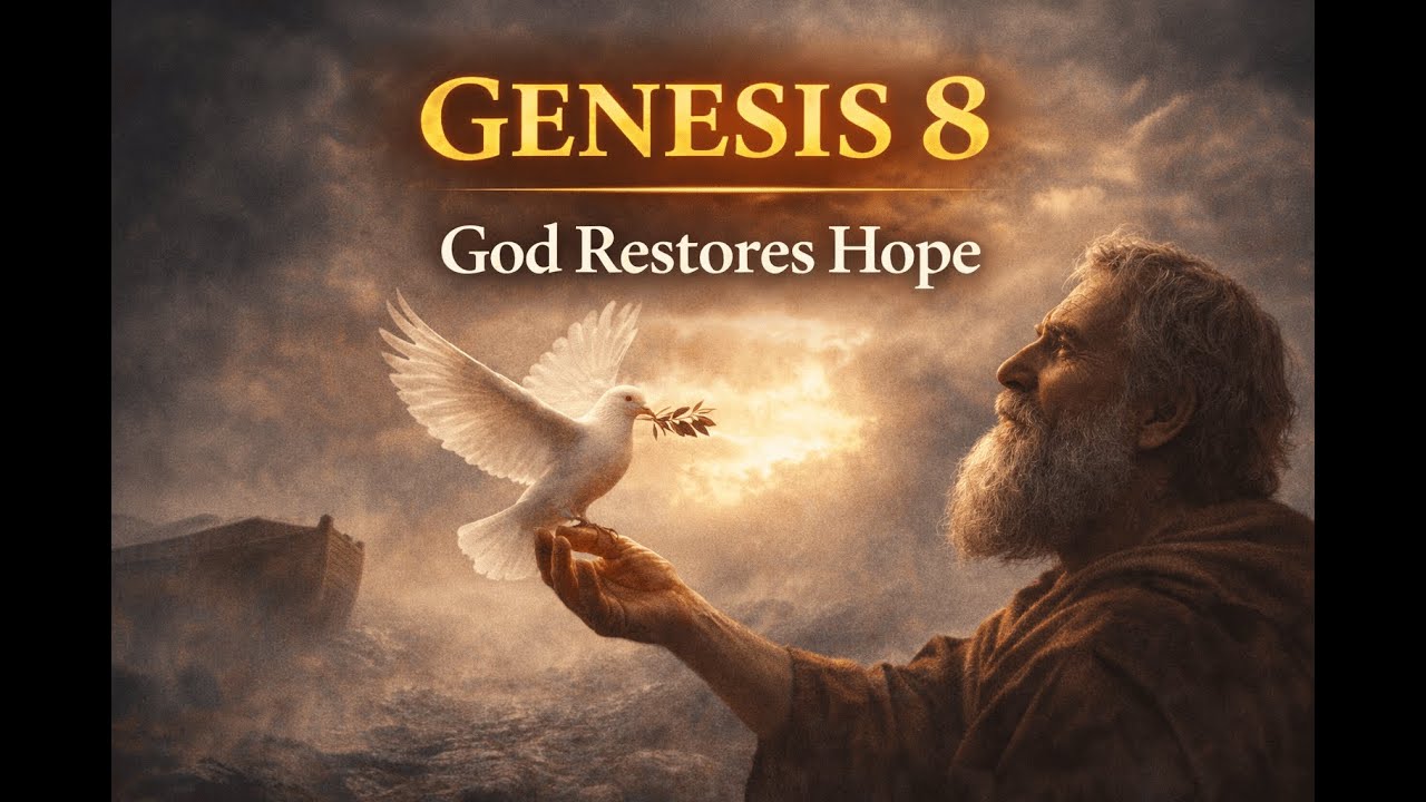 Genesis Chapter 8 | God Restores Hope – Bible Reading + Reflection