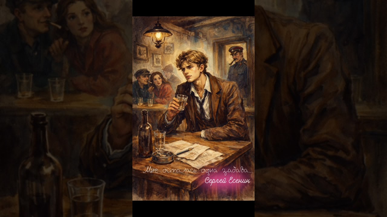 Сергей Есенин | Мне осталась одна забава #сергейесенин #стихиожизни #музыка 