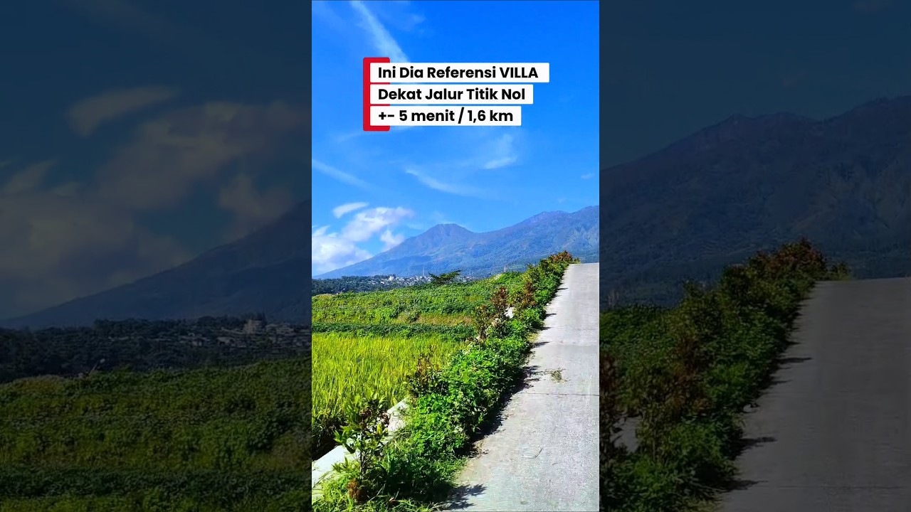 villa terbaru Trawas,dekat titik nol #villa