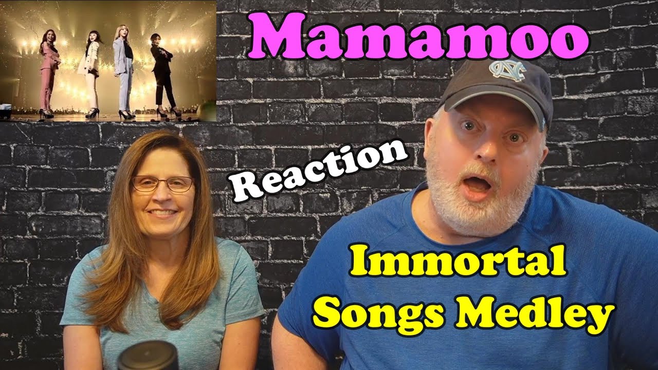 Reaction Mamamoo Immortal Songs Medley