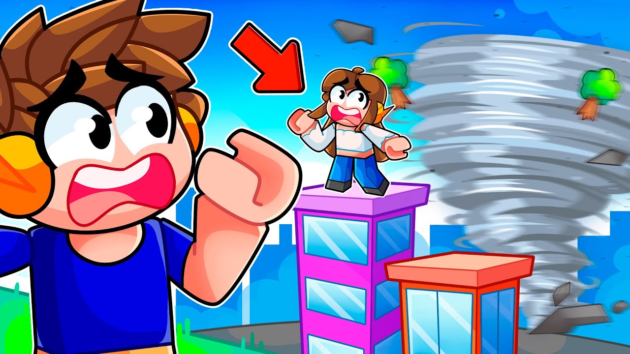 SOBREVIVA aos DESASTRES NATURAIS no Roblox!