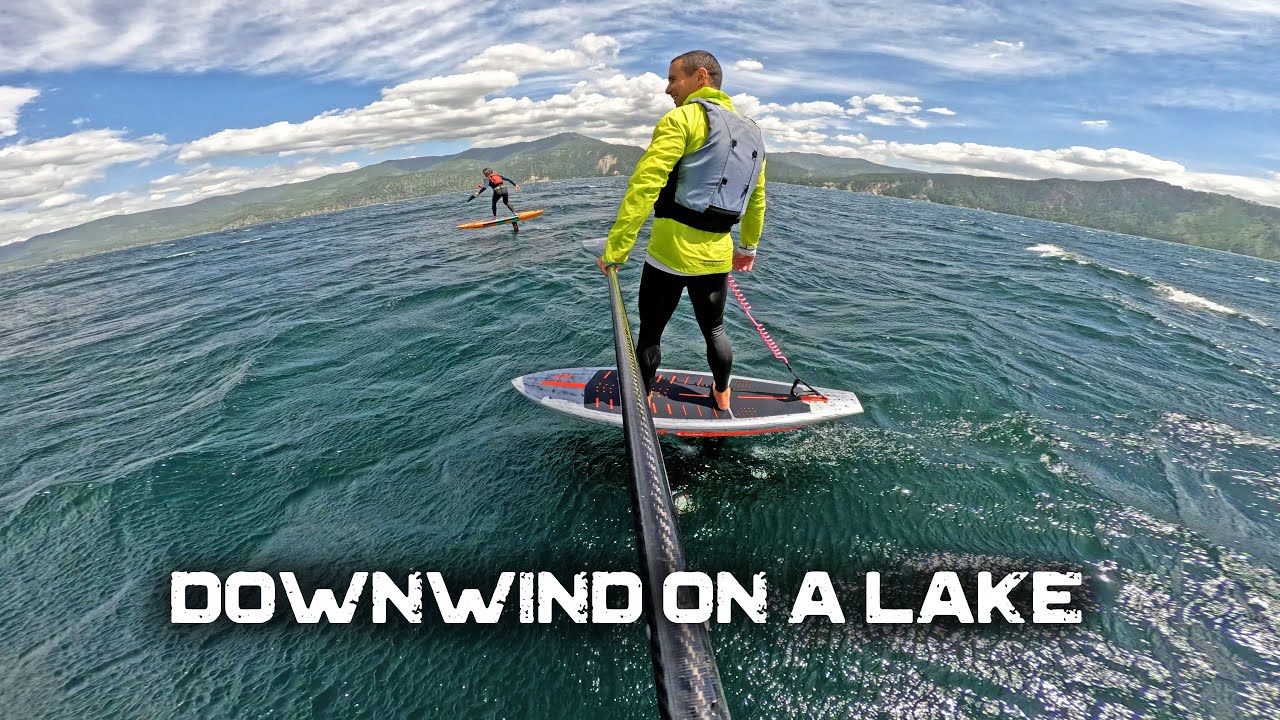 Downwind foiling on a lake?