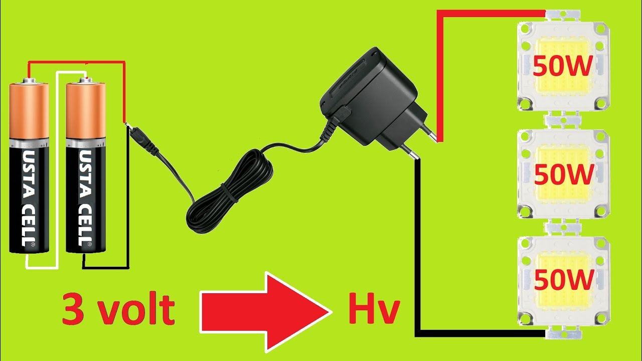 3v to 220v inverter | 🚨TAŞINABİLİR LED TESTER 🚨| Eski şarj aletlerini atmayın