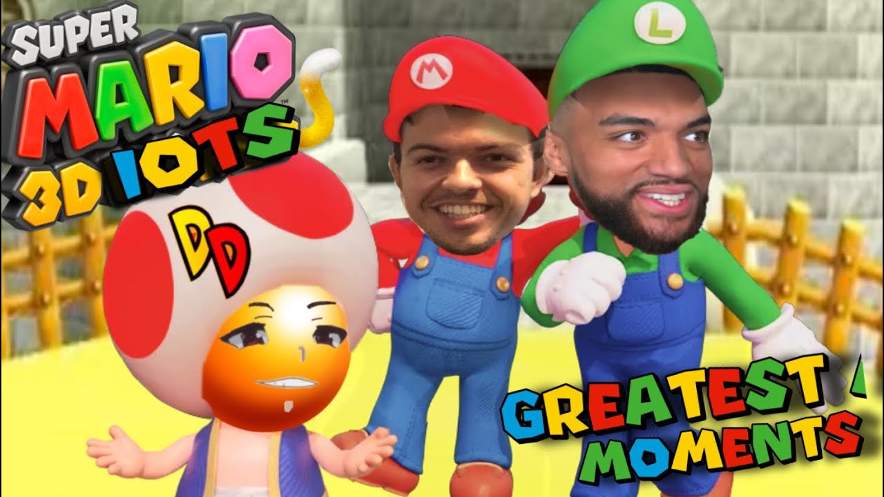 ТРИ ИДИОТА ЛУЧШИЕ МОМЕНТЫ ИЗ МИРА МАРИО 3DIOTS!!!