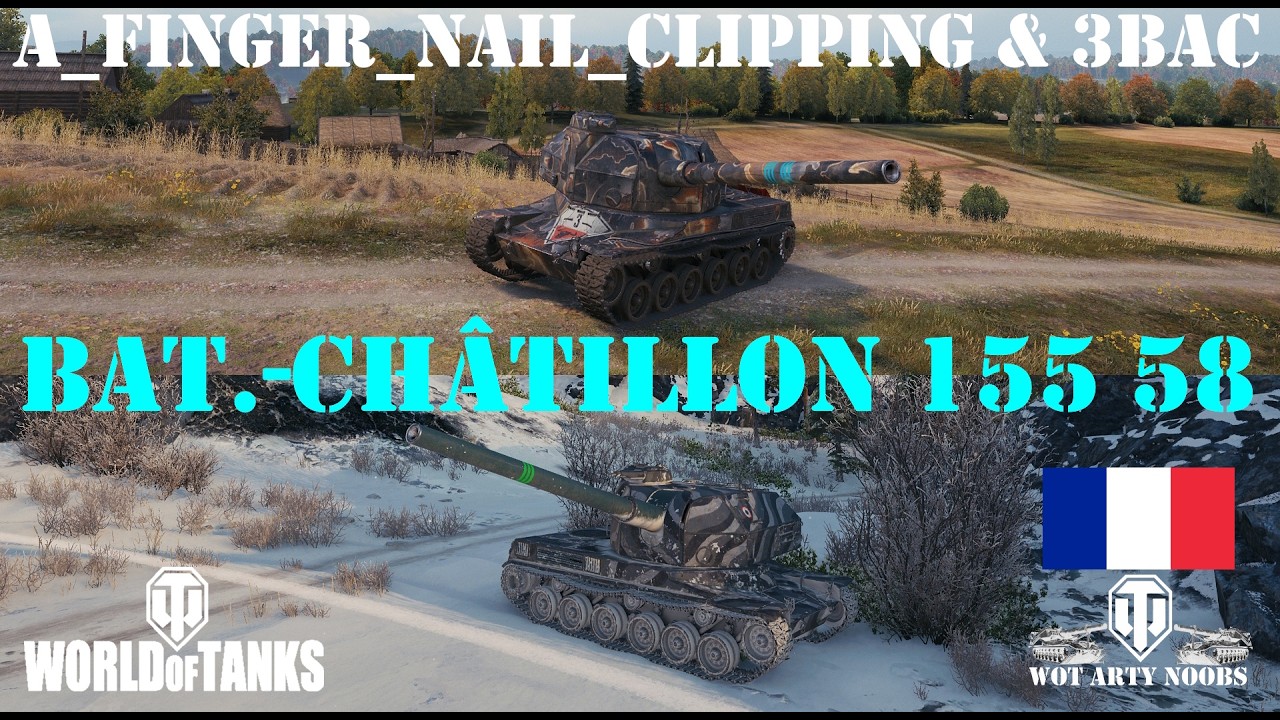 Bat.-Châtillon 155 58 - a_finger_nail_clipping & 3BAC