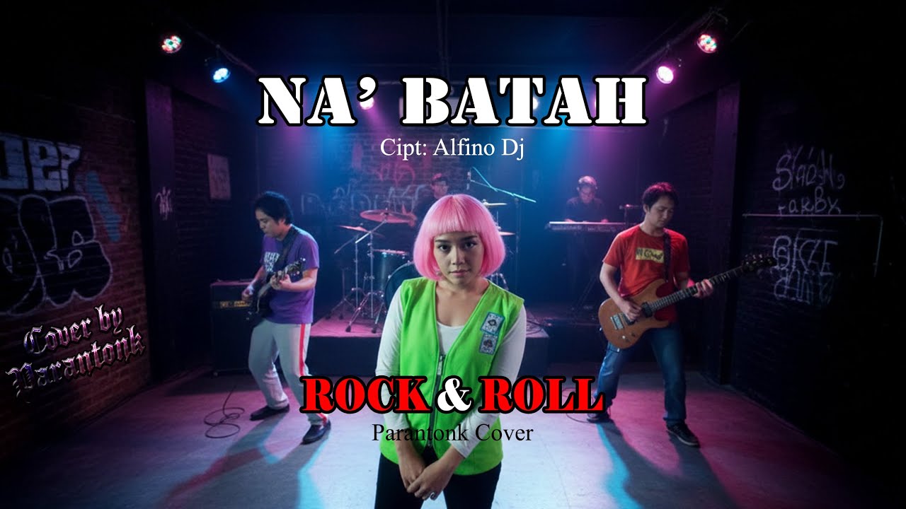 Na' Batah - Cover Rock | Lagu Dayak