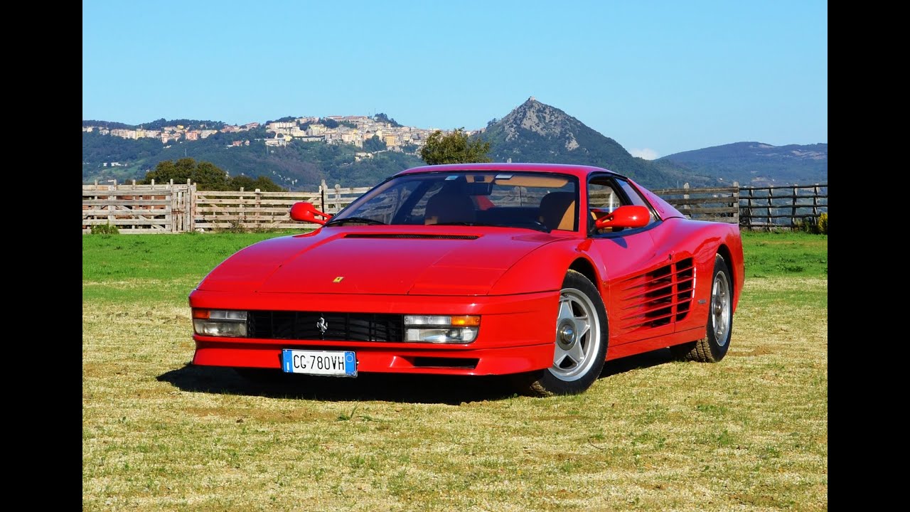 Ferrari Testarossa - за рулем Давиде Чирони