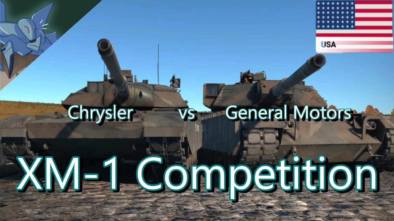 Соревнования XM-1 (Chrysler против GM) - War Thunder