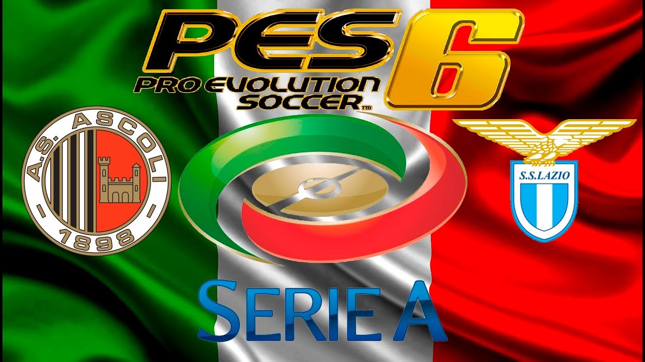 PES6  Ascoli  X Lazio (1ªrodada  ) (6ª temporada do italiano)
