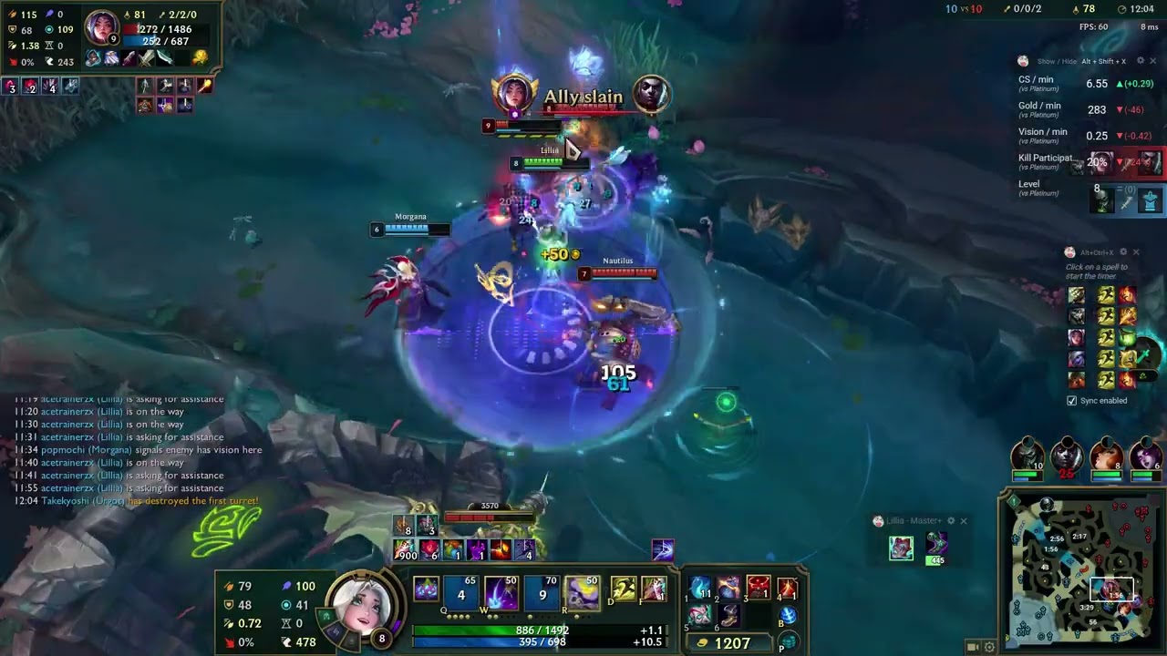 League of Legends Season 15.2 - Iron Lillia Jungle 2, SEA soloqueue