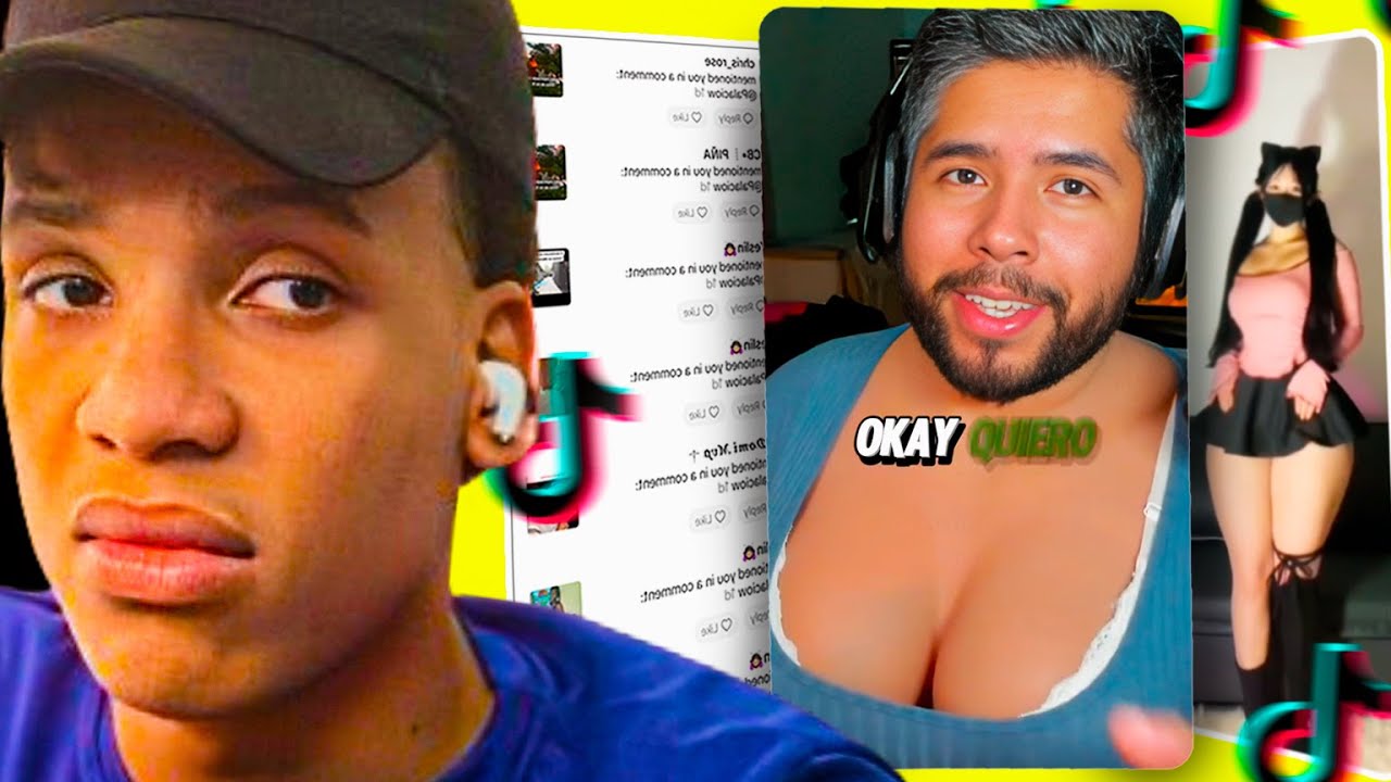REACCIONANDO A MIS ETIQUETAS DE TIKTOK 🥵