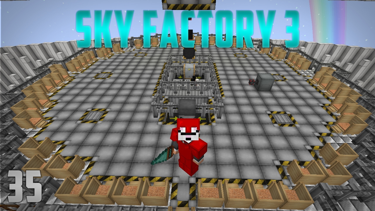 Sky Factory 3 EP35  Chicken Farm Automation