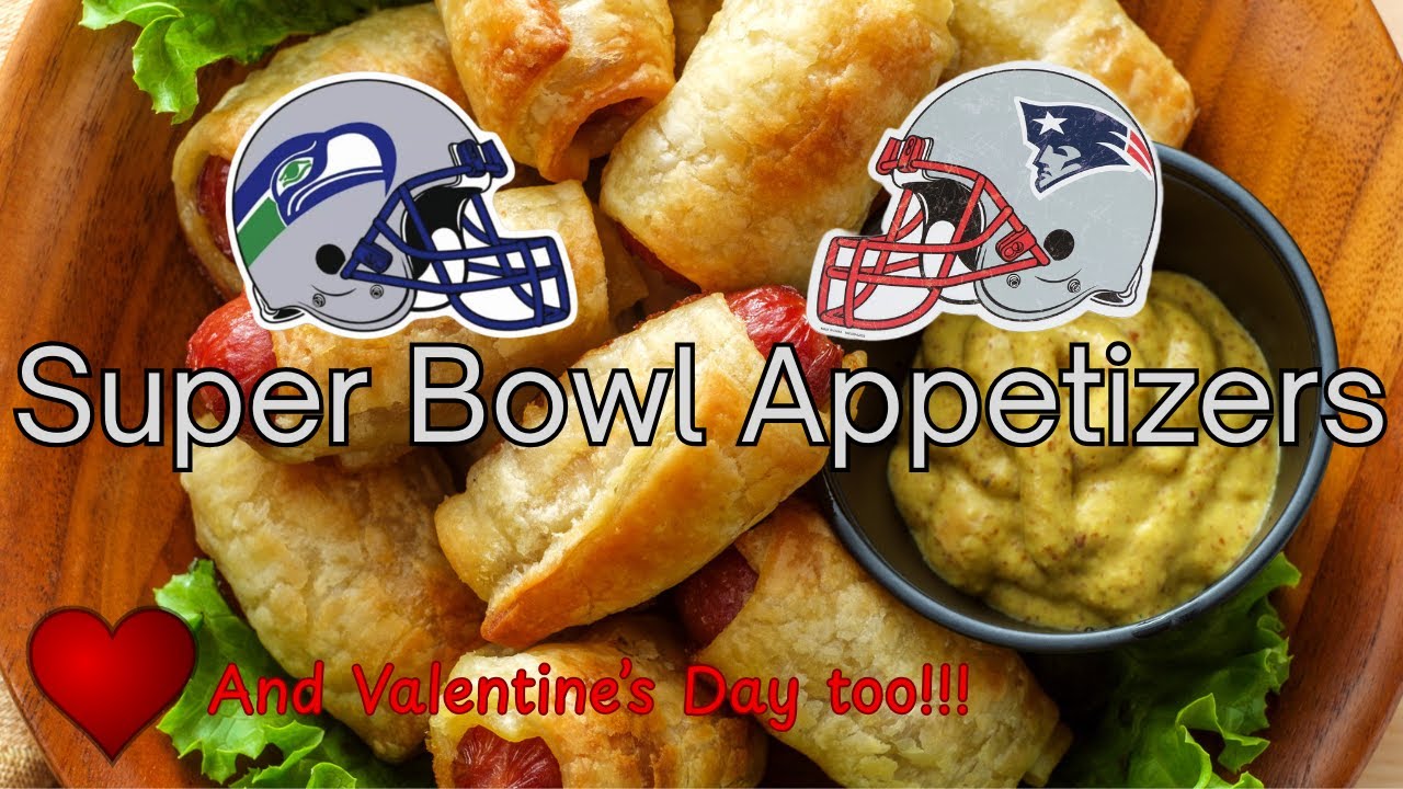 NYC LIVE: Super Bowl Appetizers! A little Valentine's Day also! #puffpastry #superbowl