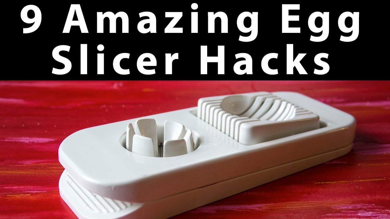 9 Amazing Egg Slicer Hacks | What Else Can You Cut with an Egg Slicer?