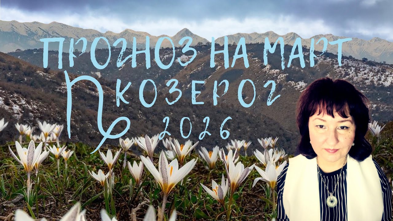 Козерог ♑️ - Прогноз на март 2026.