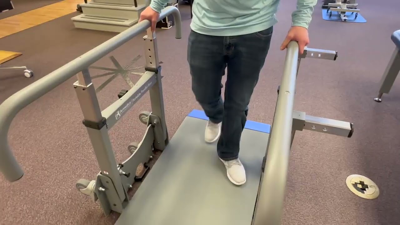 Portable Parallel Bars Set up & Take Down 2025