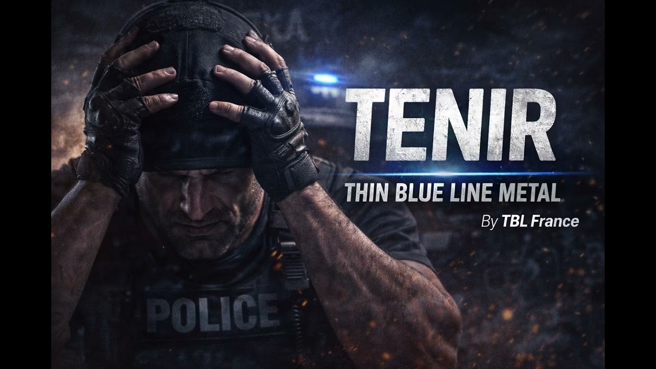 TENIR – Thin Blue Line Metal – By TBL France