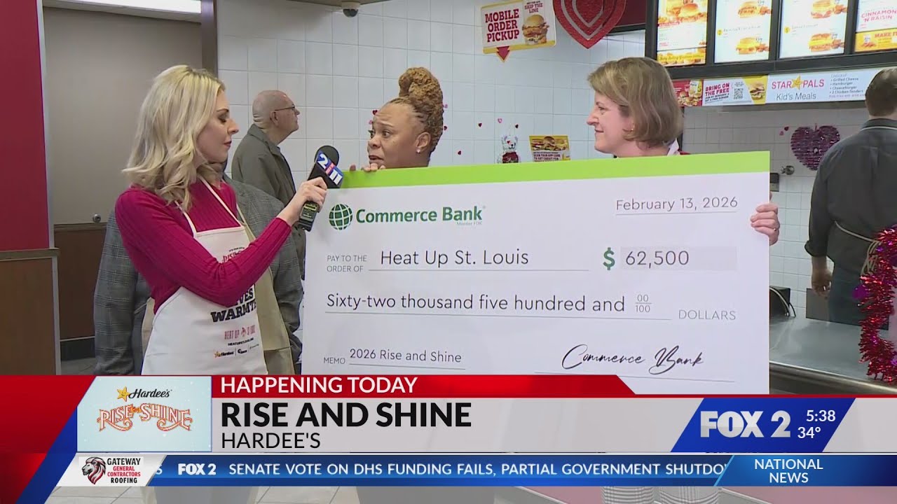 Commerce Bank donates to HeatUpSt.Louis