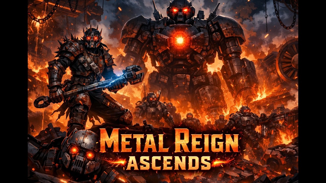 Rust Devils - Metal Reign Ascends (Industrial Metal/Wasteland Rock)