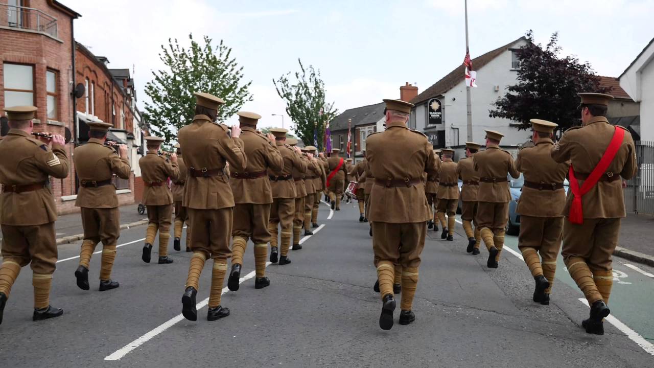 UVF Regimental Band  - Memorial Parade East Belfast 11/06/16