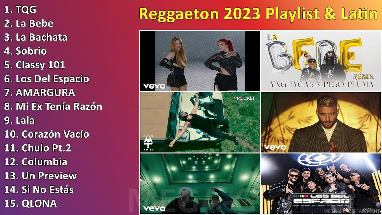 Reggaeton 2023 Playlist & Latin Music 2023 ~ Grandes Exitos