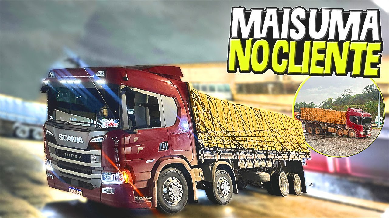 MAIS UMA CARGA ENTREGUE NO CLIENTE, BORA BUSCAR MAIS UMA CARRADA !!