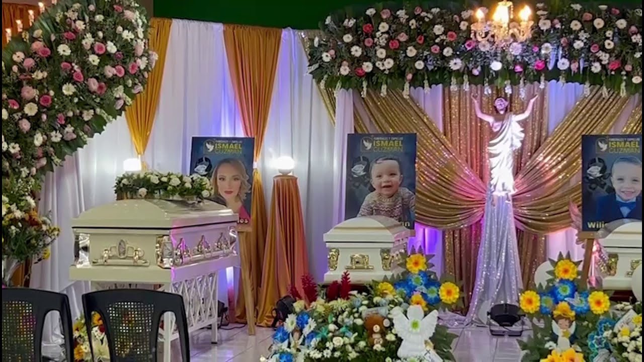 Funeral de salvadoreños asesinados en Estados Unidos
