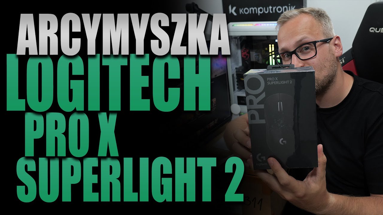 Unboxing ArcyMyszki - Logitech G Pro X Superlight 2