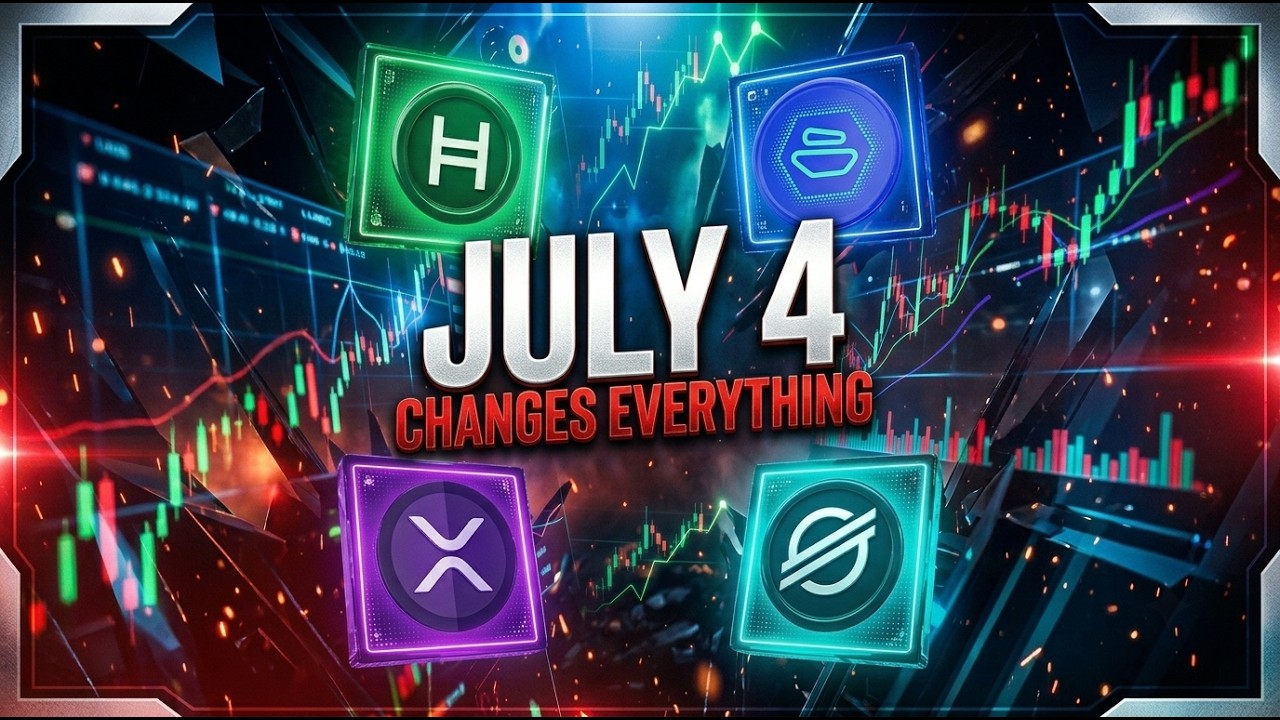 XRP, XLM, HBAR & ZBCN About To EXPLODE? July 4 Could Change Everything - ZBCN COIN NEWS
